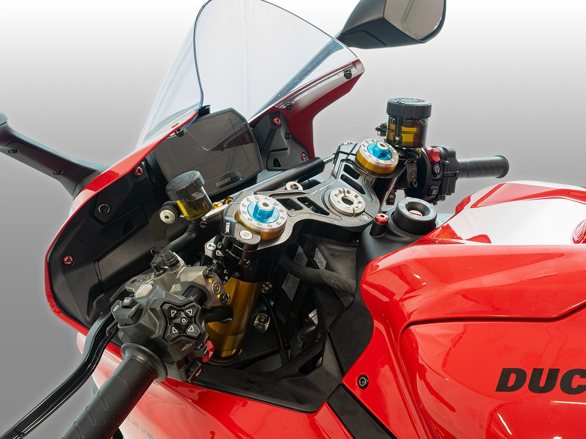 Ducabike DBK MPSS01 Panigale V2 MY 2025 Clamps For Mounting Racing Half-Handlebars