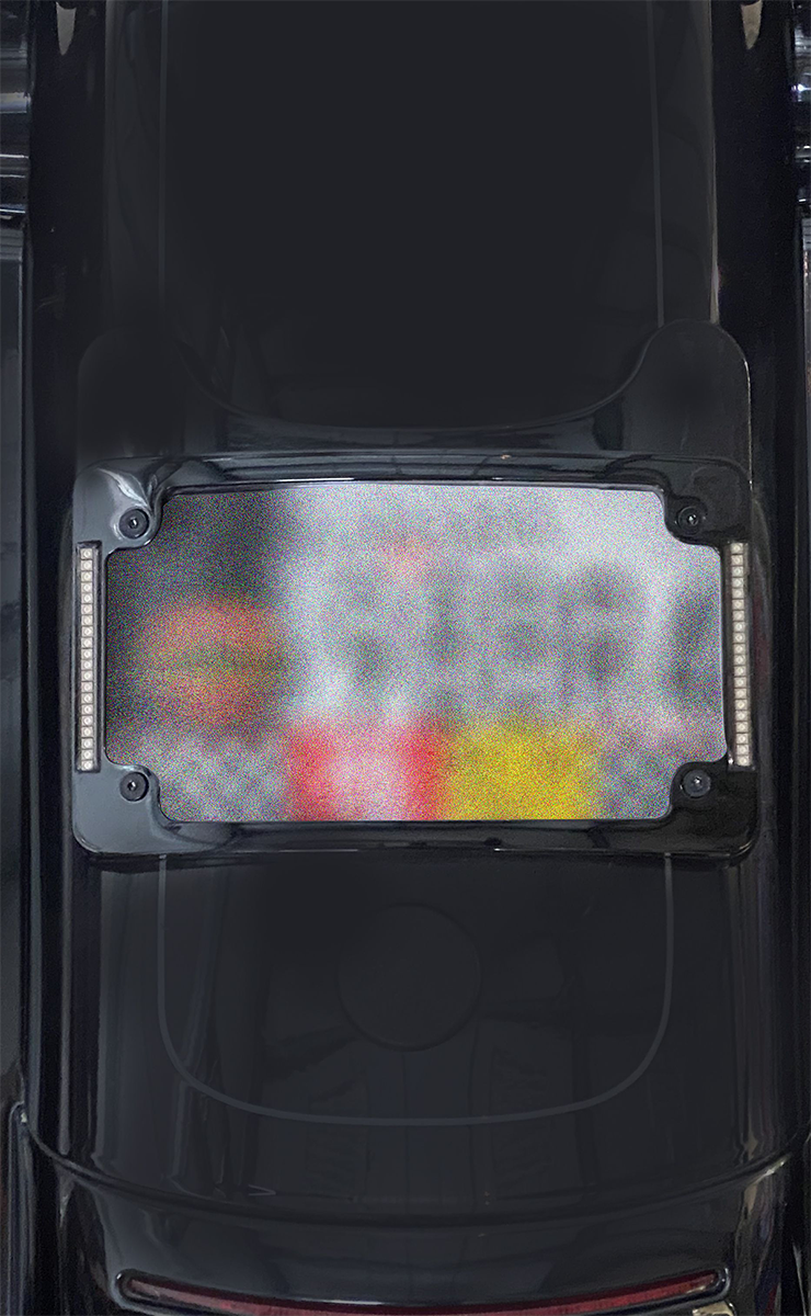 Custom Dynamics LED Radius License Plate Frame