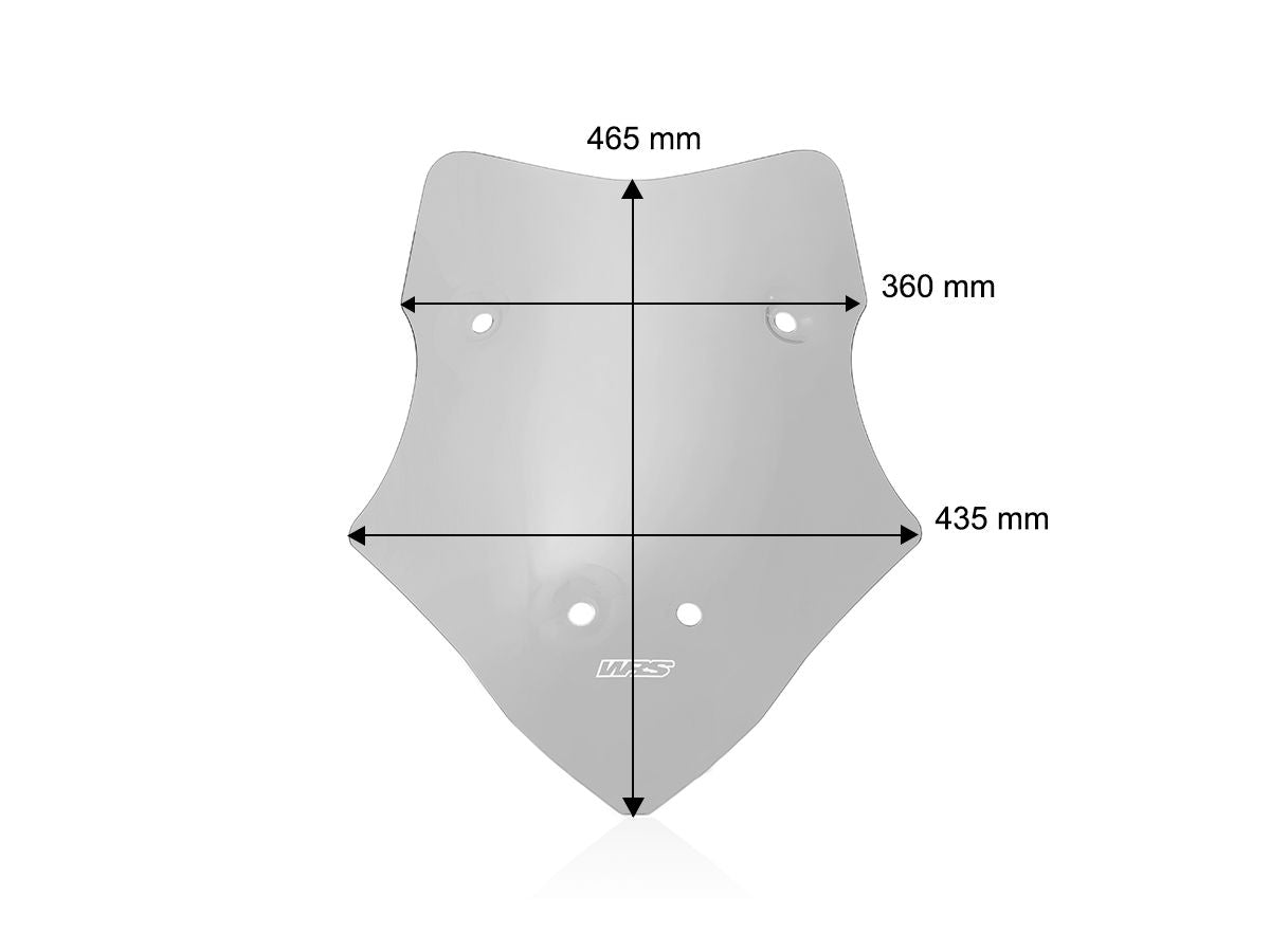 WRS Standard Windscreen Ducati Multistrada V4 / S / S Sport / Rally 2020-2026