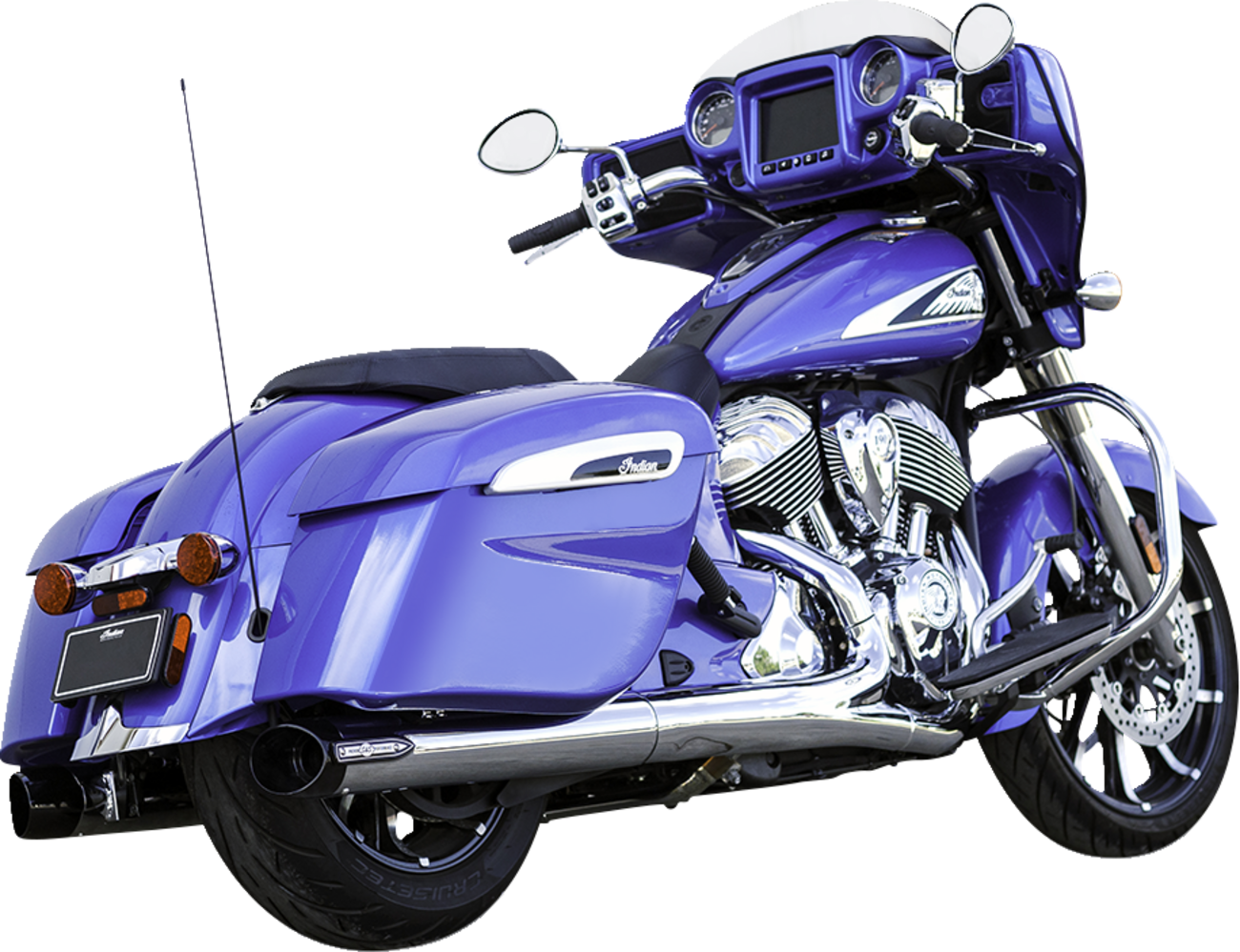 S&S Cycle 4" Broadhead Slip-On Mufflers