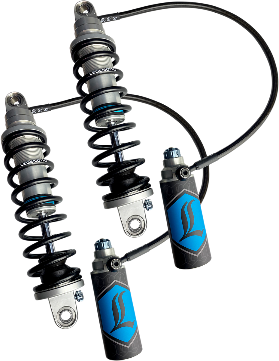 Legend Suspension REVO ARC Remote Reservoir Shocks - 13" - Standard - Clear