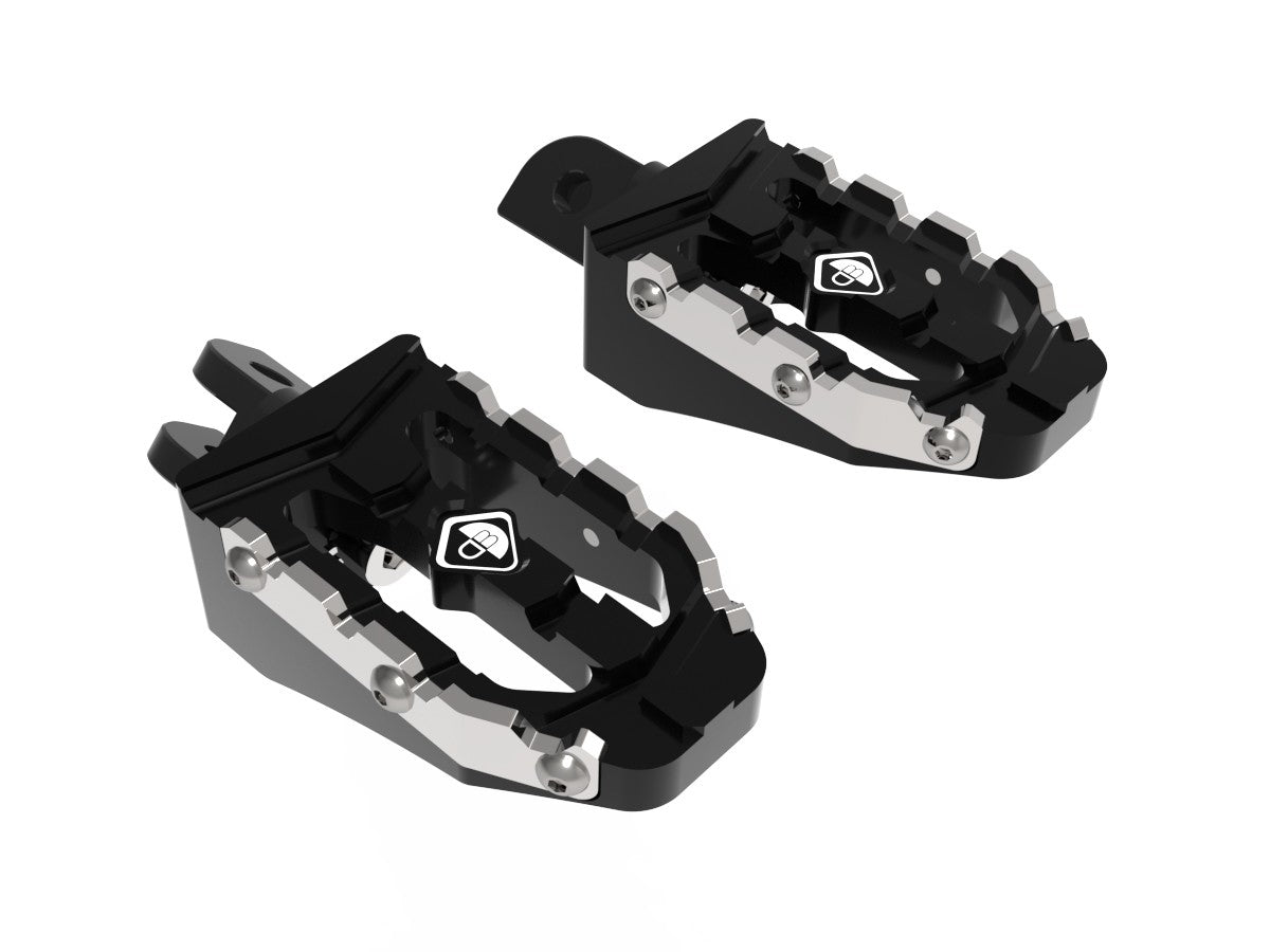 Ducabike DBK Kpdm12 Moto Guzzi Stelvio Enduro Rider Footpeg Kit - BLACK