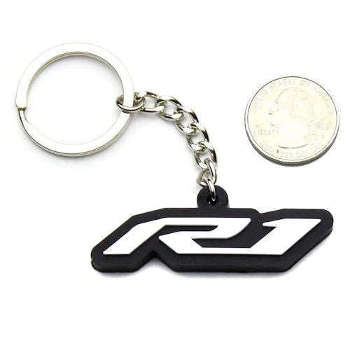 SBR R1 Soft Rubber Key Chain