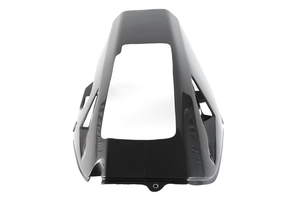 Fullsix Carbon Belly Pan - For Akrapovic Underseat Exhaust