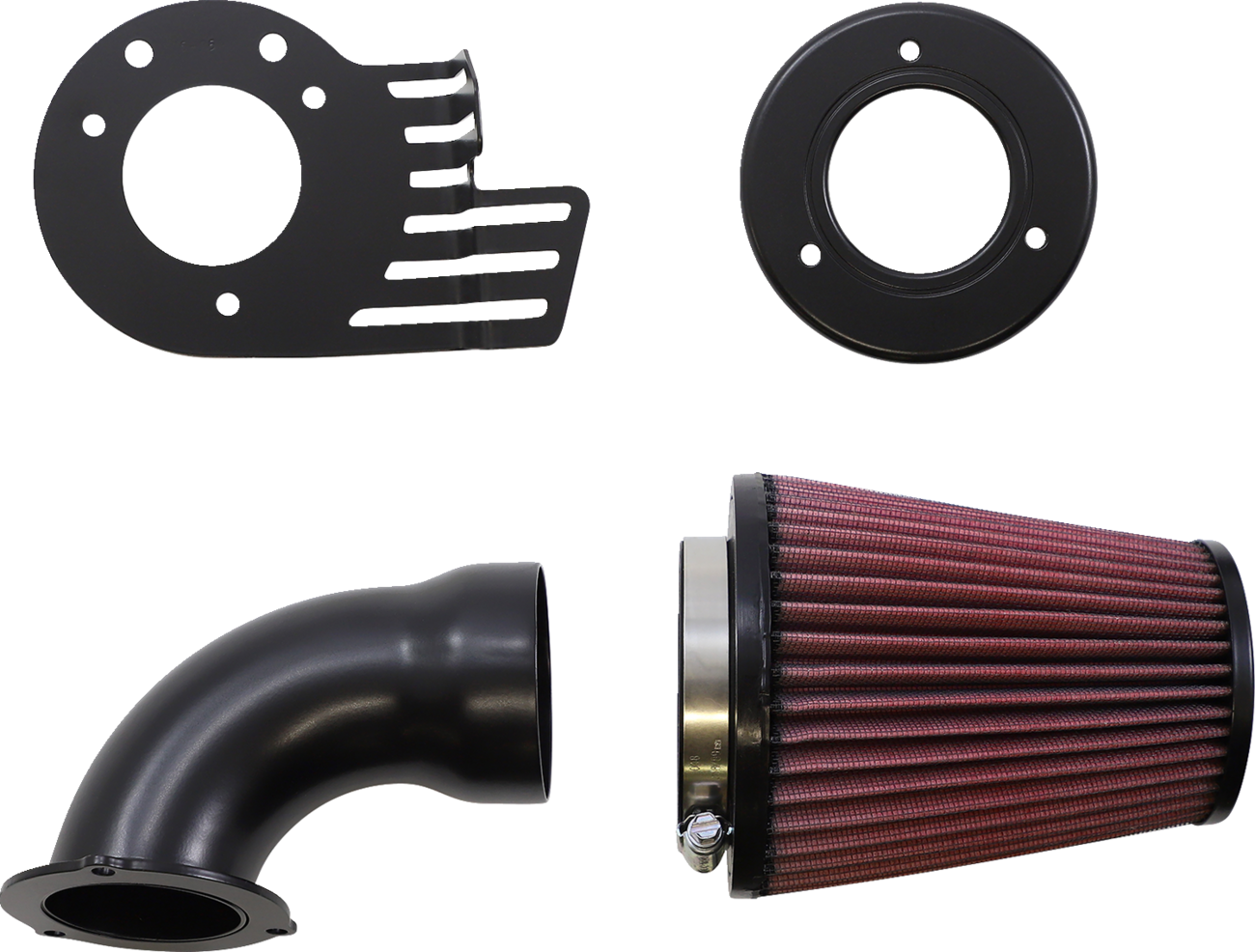 Cobra Cone Air Intake - Black - Touring/Trike