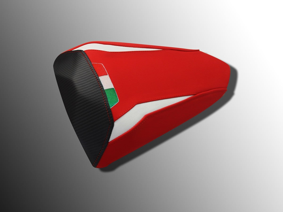 Ducabike DBK CSV4PC01 SFV2 Comfort Passenger Seat Cover - RED-WHITE-BLACK