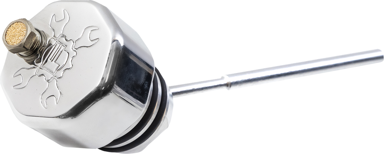 Feuling Parts Vented Dipstick - Polished - Touring