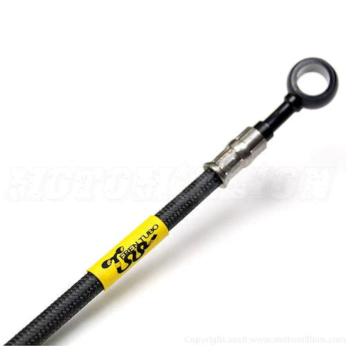 Fren Tubo Carbon Fiber Braided ABS Delete Brake Line Kit Panigale V4 V4S V4S Speciale