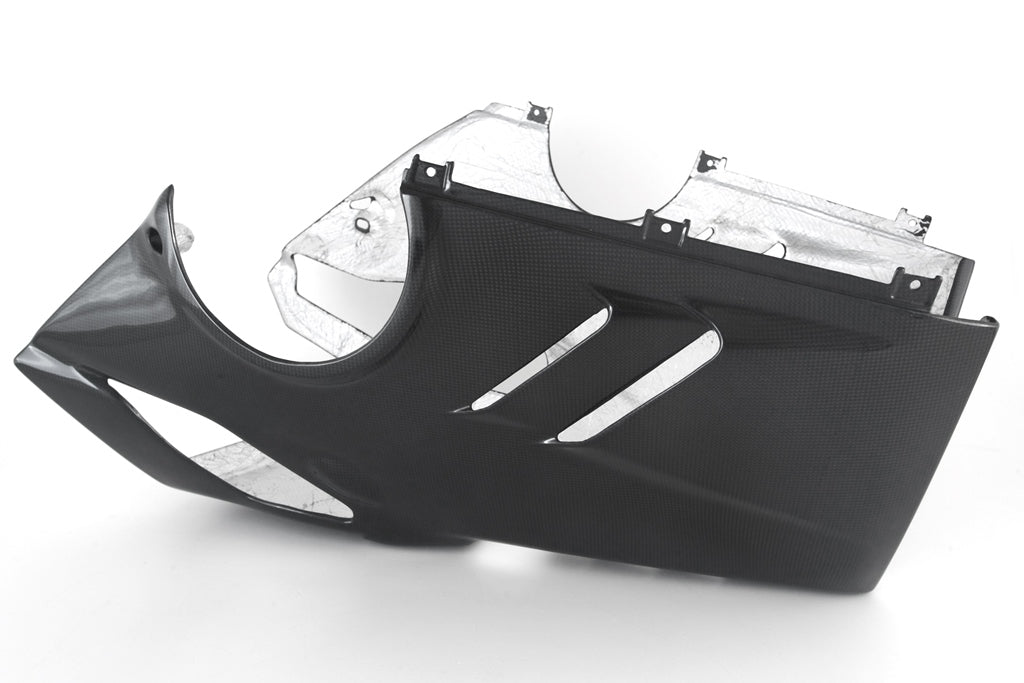 Fullsix Carbon Belly Pan - Slip On / Full Exhaust System