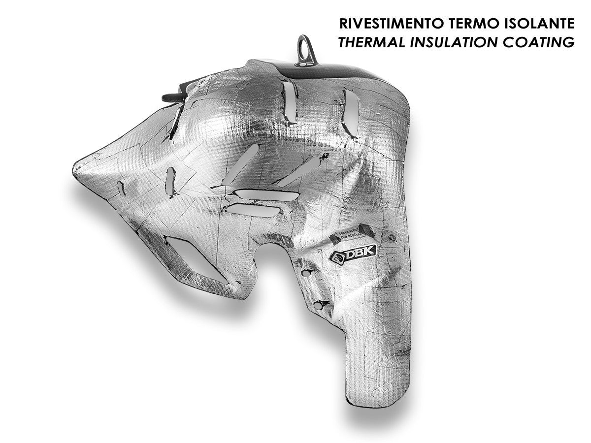Ducabike DBK Exhaust Cover Glossy Carbon Ducati Panigale V4 2025