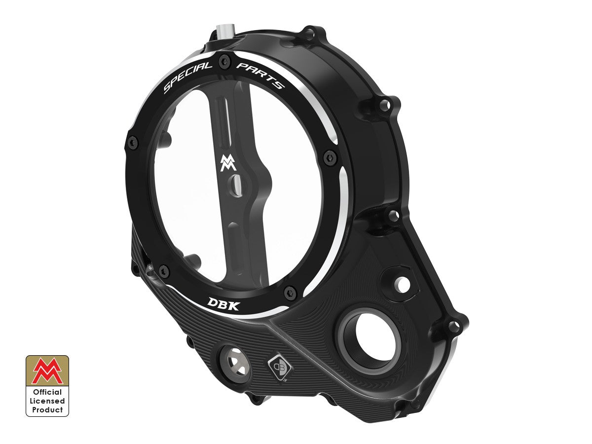 Ducabike DBK Clear Clutch Cover 3D-EVO Moto Morini - BLACK-BLACK