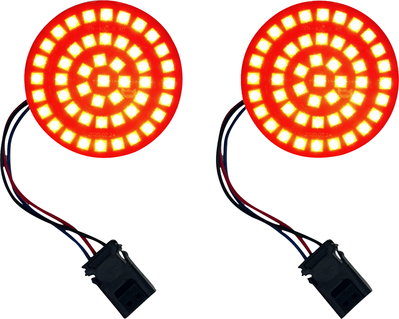 Custom Dynamics Genesis® 4 Rear Signals - Red