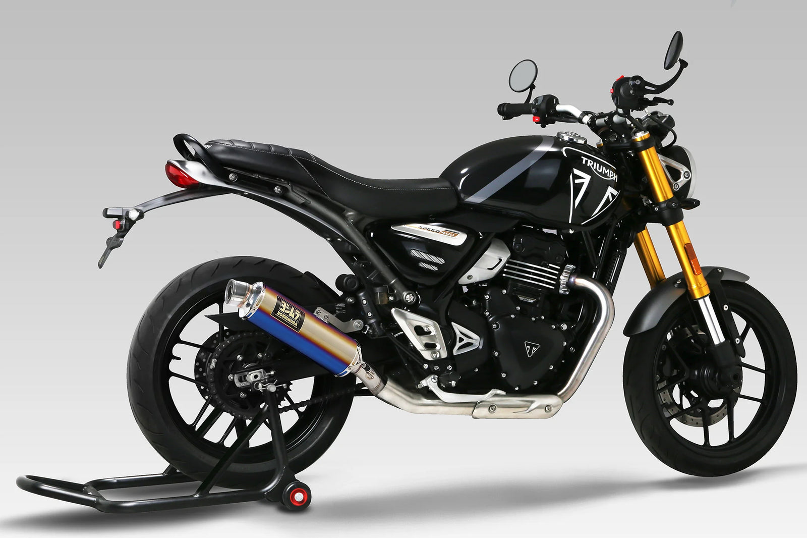 Yoshimura SPEED/SCRAMBLER 400 2024-25 GP-MAGNUM Stainless Slip-On, W/ Titanium Muffler