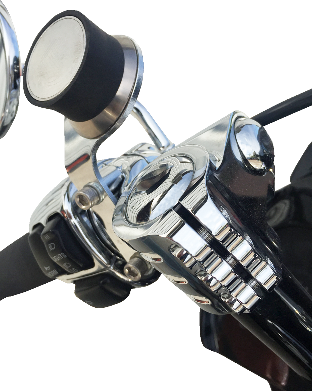 Klock Werks iOmounts™ Device Mount - Switch Mount - Chrome