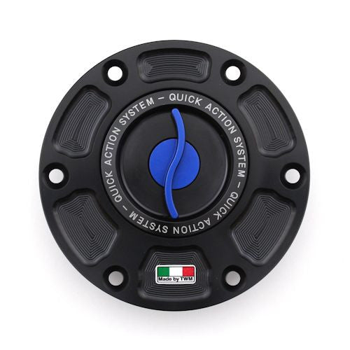 TWM Quick Action CNC Aluminum Gas Cap for MV Agusta - TMPR.03