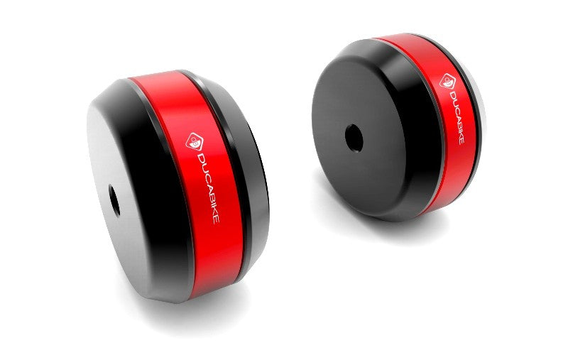 Ducabike DBK Cm05 Handlebar Caps MTS 950 - BLACK-RED