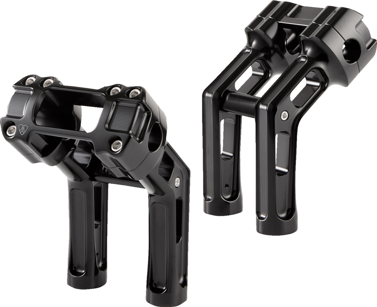 Arlen NESS Wayback Risers - 7" - Softail - Black