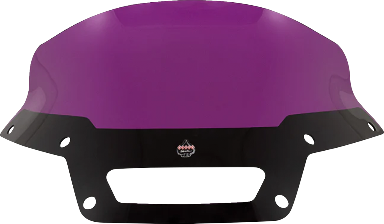 Klock Werks Kolor Flare™ Sport Windshield - 6" - Purple - '22-'25 FXLRST