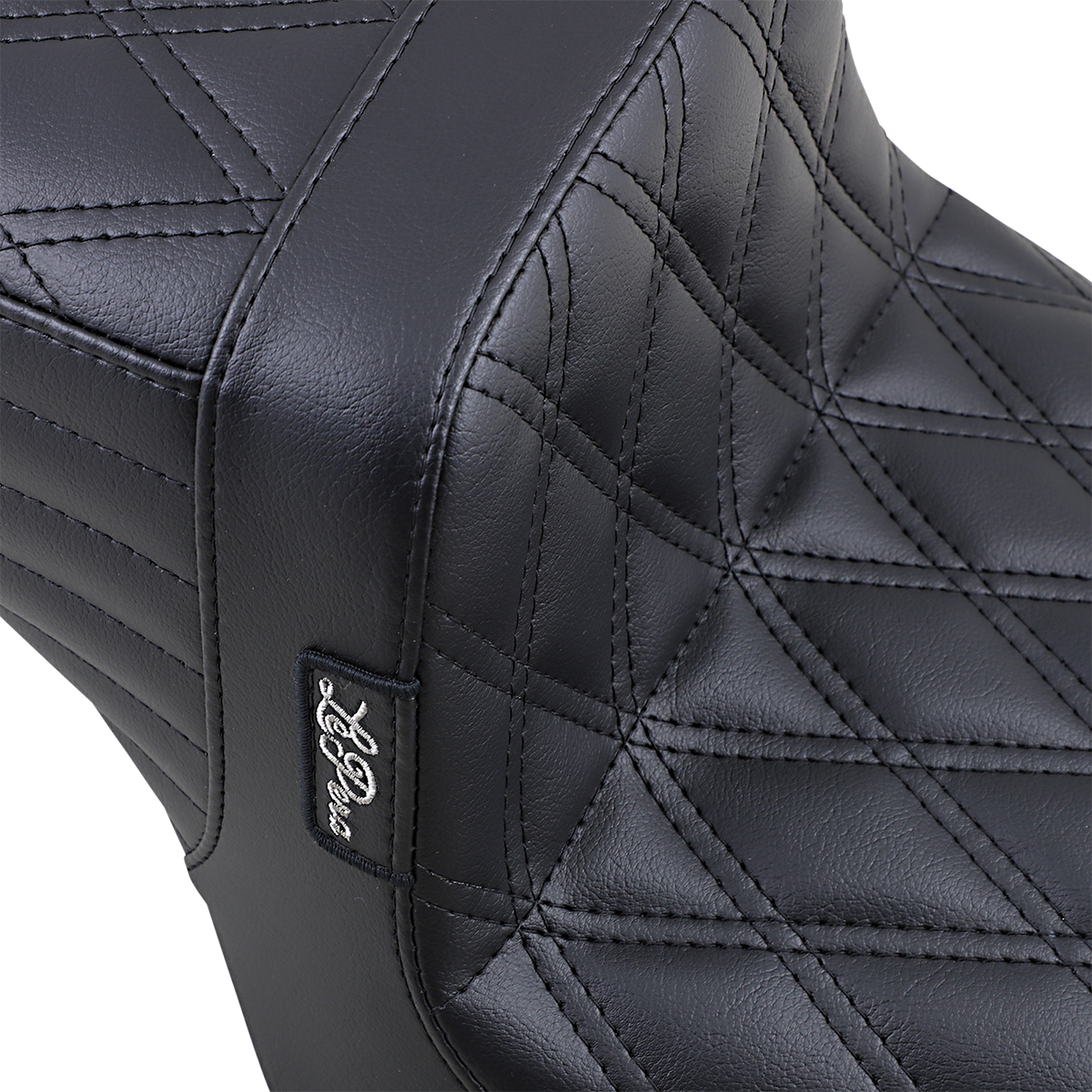 Le Pera Tailwhip Seat - Double Diamond - Black - XL '10-'22