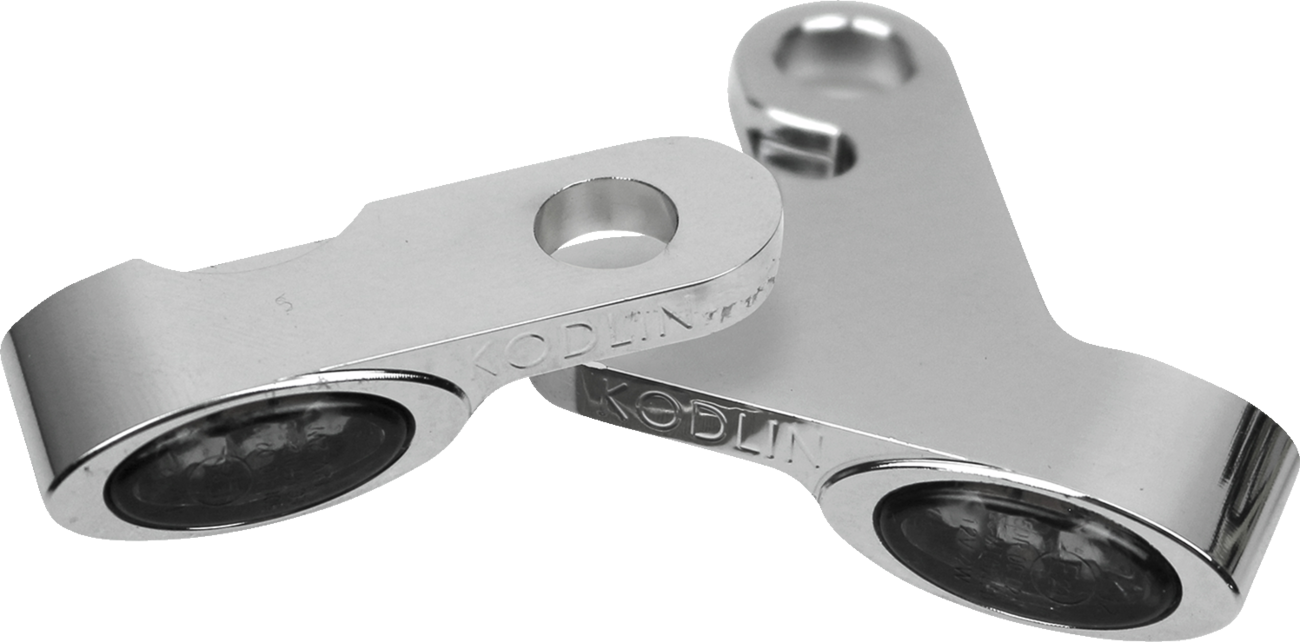Kodlin USA LED 2-1 Front Turn Signal W/ Running Light - Chrome
