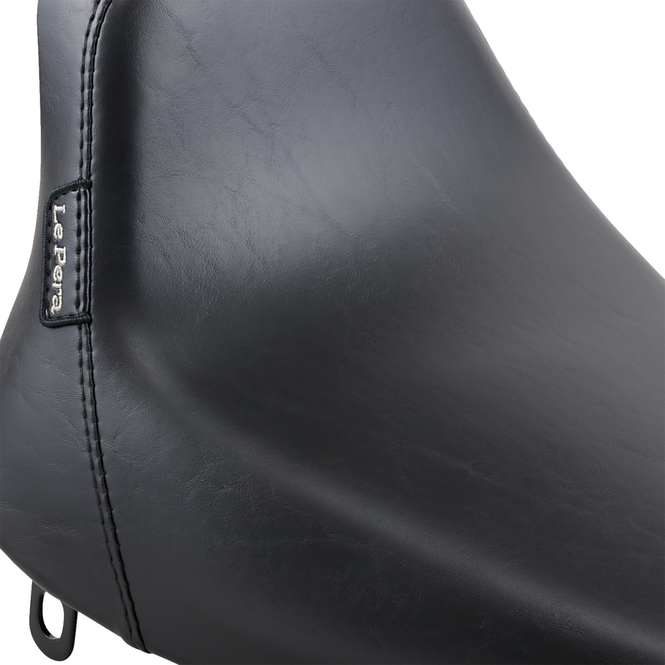 Le Pera Bare Bones Solo Seat - Smooth - Black - FL/FX '84-'99