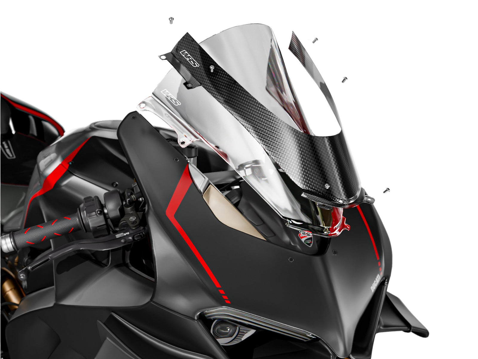 WRS Carbonskin Windscreen Cover Ducati Panigale V4 / S / R 2020-2024