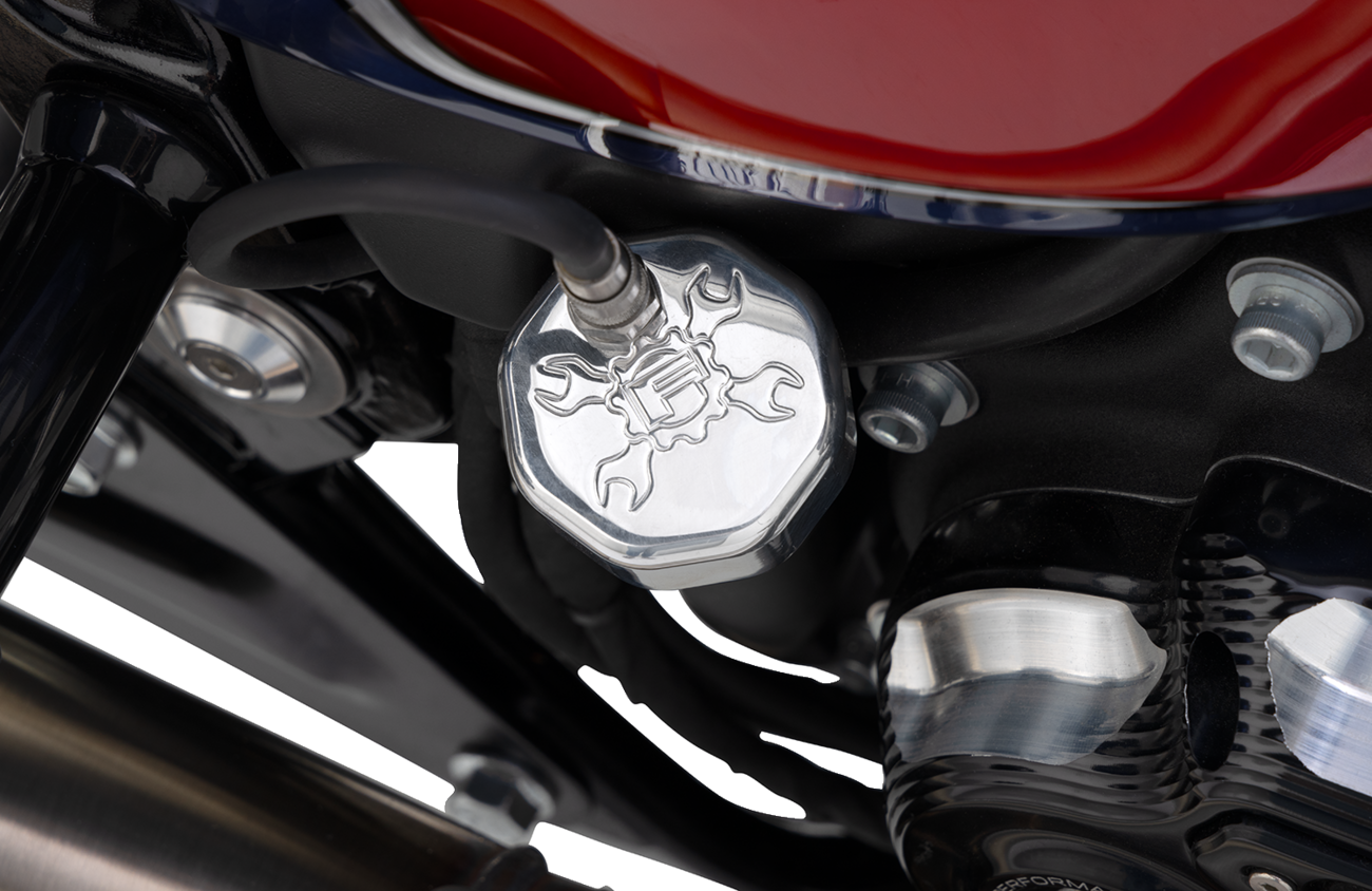 Feuling Parts Vented Dipstick - Polished - M8 Softail