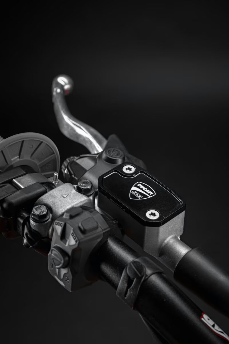 Ducati Performance Covers For Brake And Clutch Fluid Reservoirs