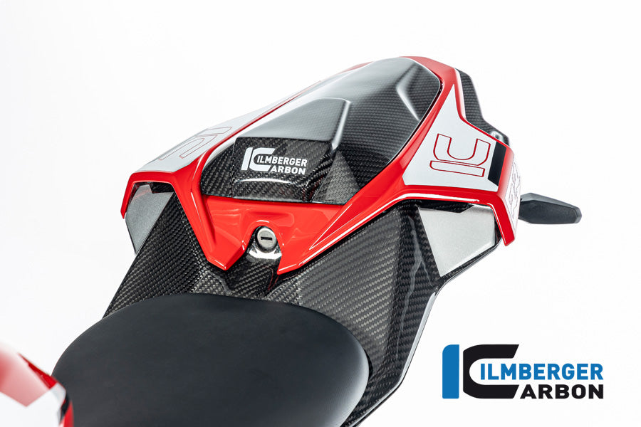 Ilmberger Carbon Passenger Seat Cover BMW M1000RR 2023-2026 - Gloss / Twill