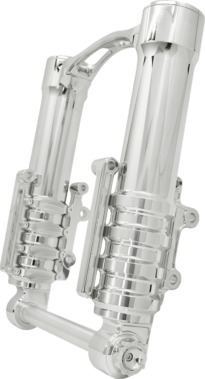 Arlen NESS Fork Legs - 49 MM - Chrome - For Factory Brake Caliper