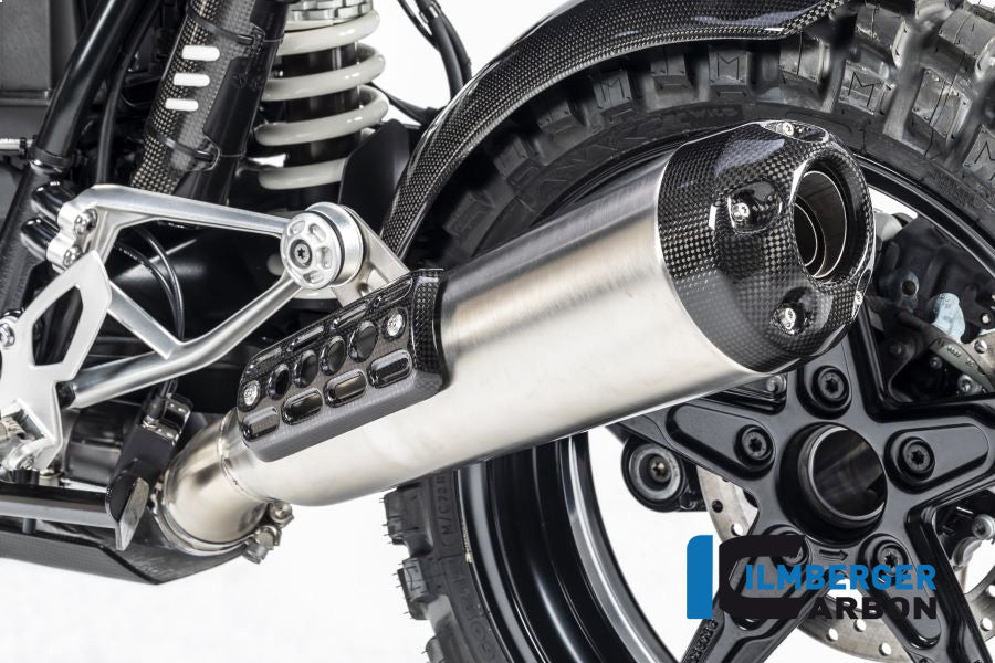 Ilmberger Carbon Silencer Protector (Rear) BMW R Nine T Racer '17