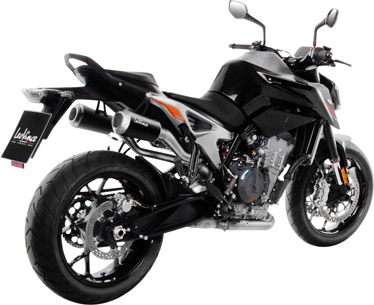 LeoVince LV-10 Black Edition Slip-On Muffler - Duke 790/890