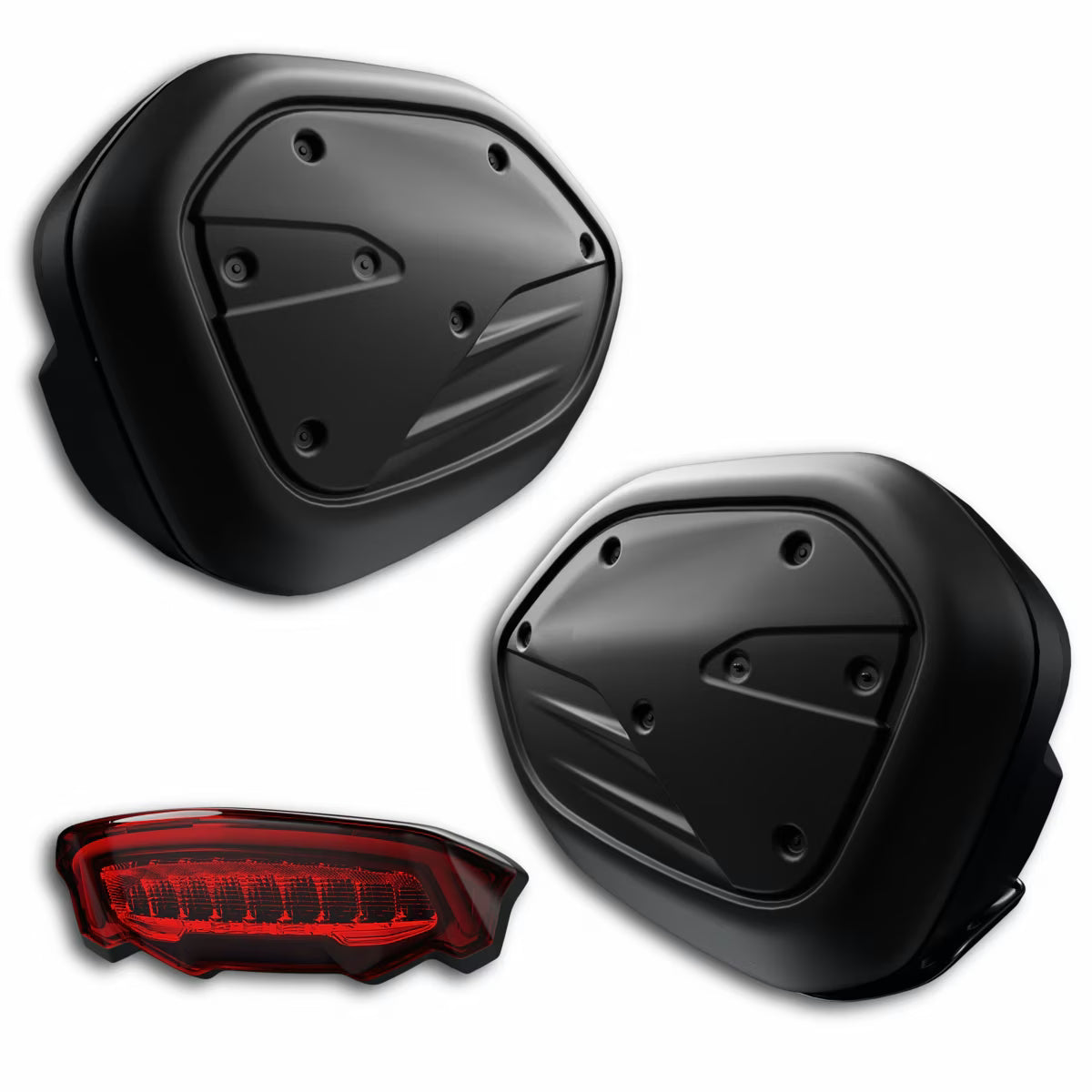 Ducati Performance Pair Of Semi-Rigid Side Panniers
