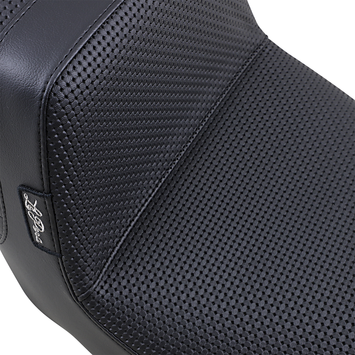 Le Pera Tailwhip Seat - Basketweave - Black - FL '08-'23
