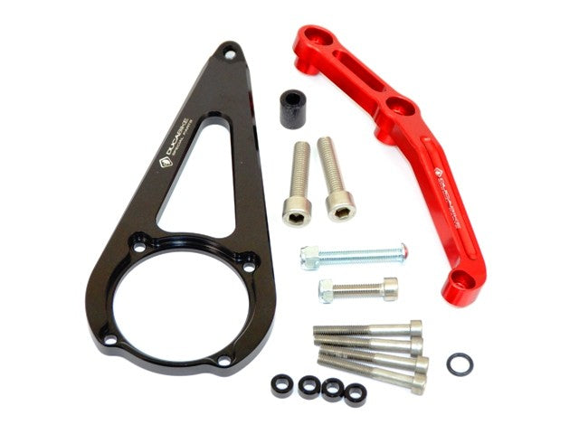 Ducabike DBK SAS08 Kit Mount Steering Damper Scrambler - BLACK-RED