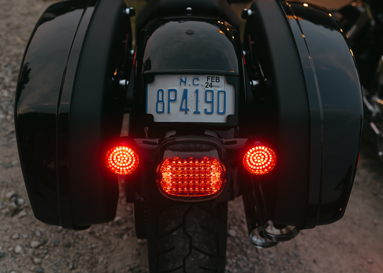 Custom Dynamics Taillight - No Window - Smoke