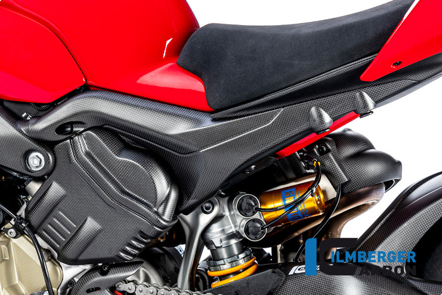 Ilmberger Carbon Subframe Cover Left V4 Ducati Streetfighter - Matte