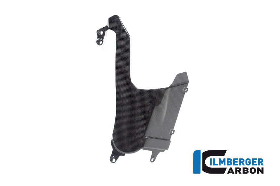 Ilmberger Carbon Exhaust Cover On The Left Belly Pan Ducati Panigale V4 S From 2022 - Gloss / Plain