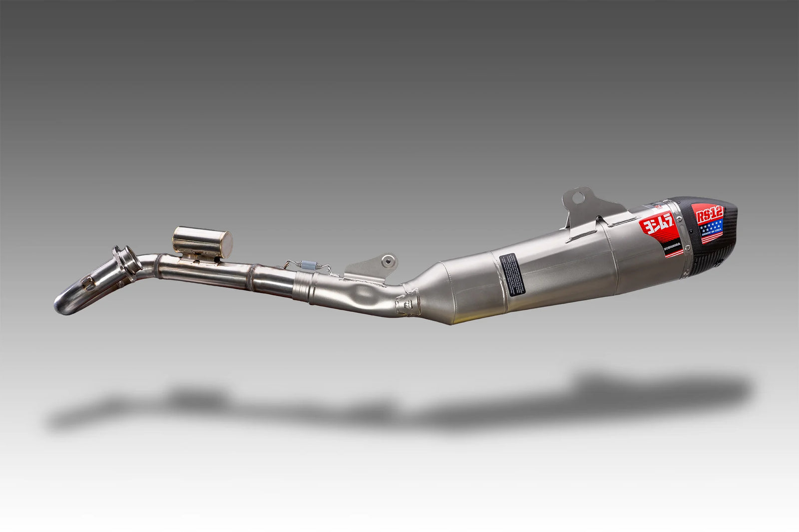 Yoshimura KX250/X 25-26 RS-12 Stainless Full Exhaust, W/ Stainless Muffler