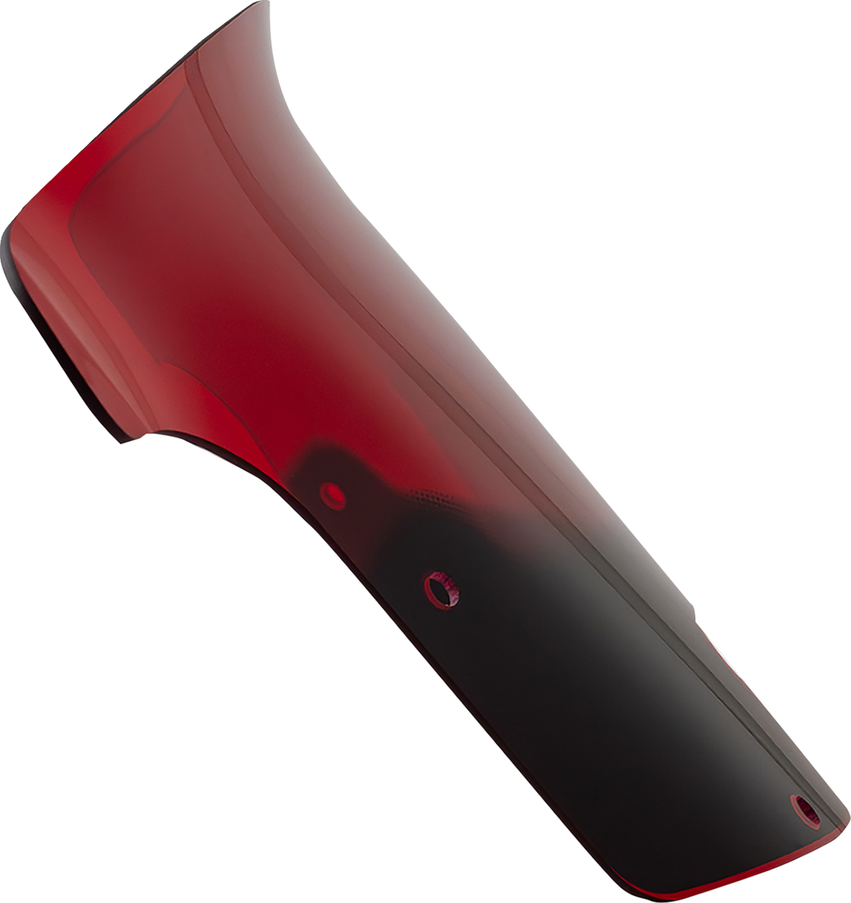Klock Werks Windshield - 9" - Red - Chieftain PowerPlus/Roadmaster PowerPlus
