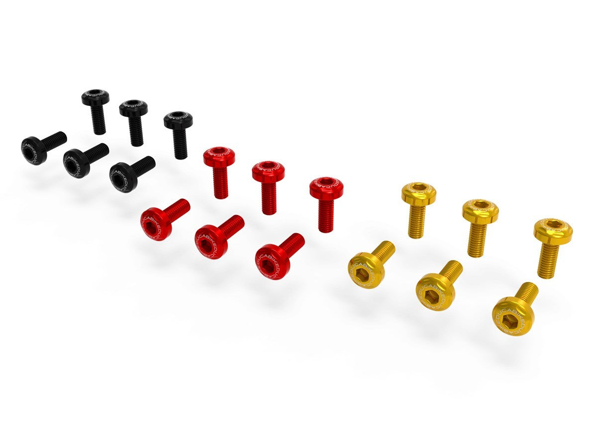 Ducabike DBK KVT06 MTSV4 Panel Screw Kit - RED