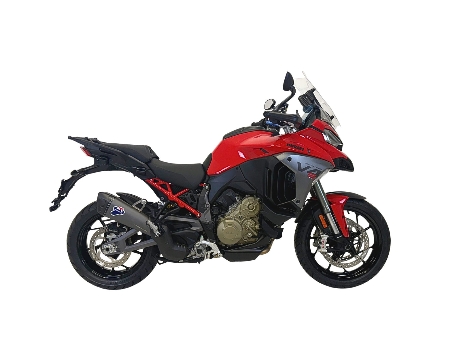 Termignoni D23308040IGC Homologated Silencer Grey Ducati Multistrada V4 MY 2025