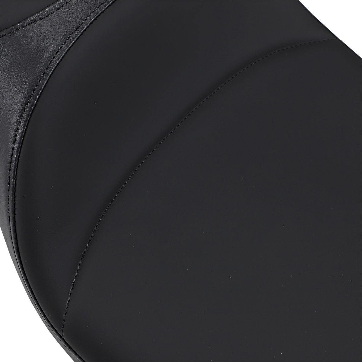 Drag Specialties Seats Extended Reach Predator Seat - Mild Stitched - Backrest Recepticle - FL '08-'24