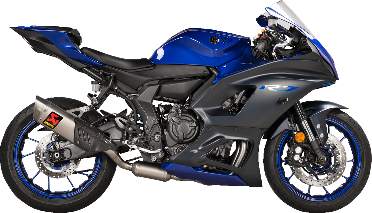 Akrapovic Racing Line Exhaust System - Titanium - Yamaha R7