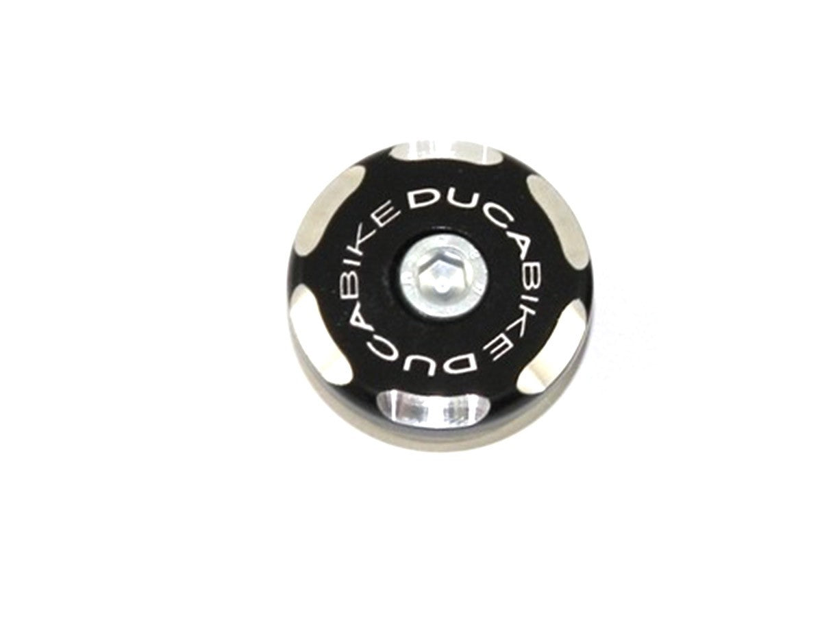 Ducabike DBK TRS02 Left Front Wheel Cap Bicolor - BLACK