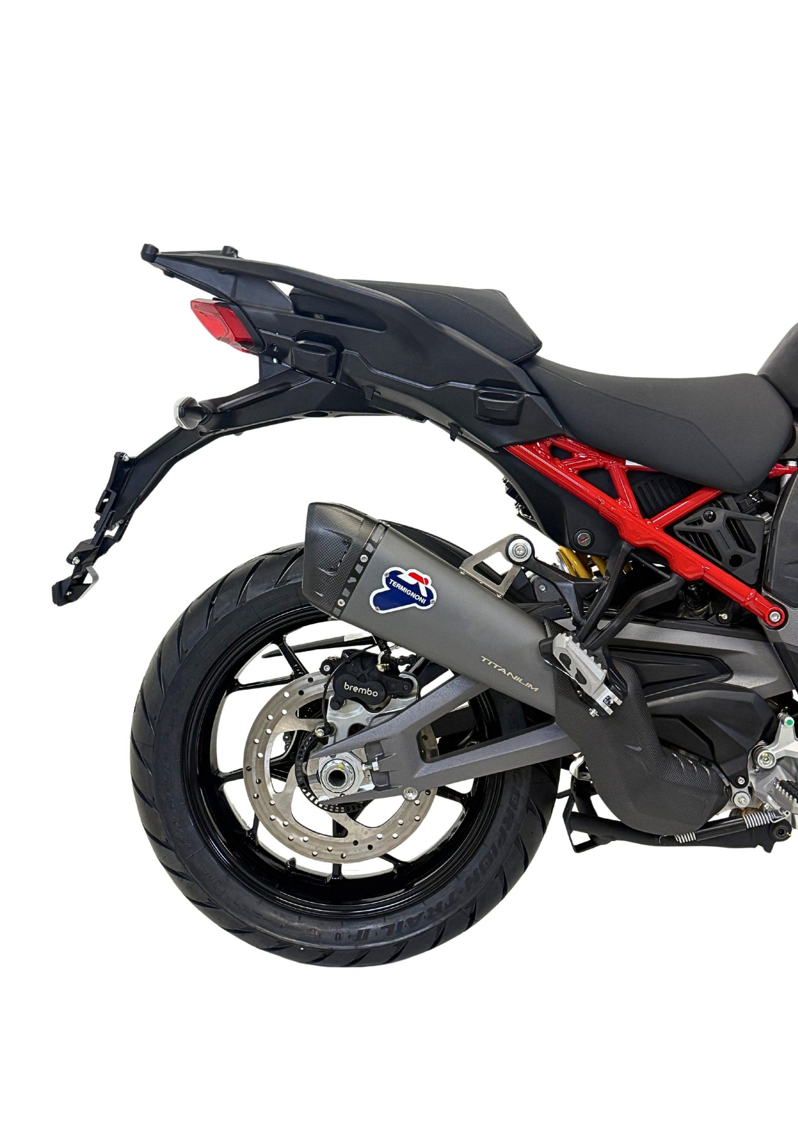 Termignoni D23308040IGC Homologated Silencer Grey Ducati Multistrada V4 MY 2025
