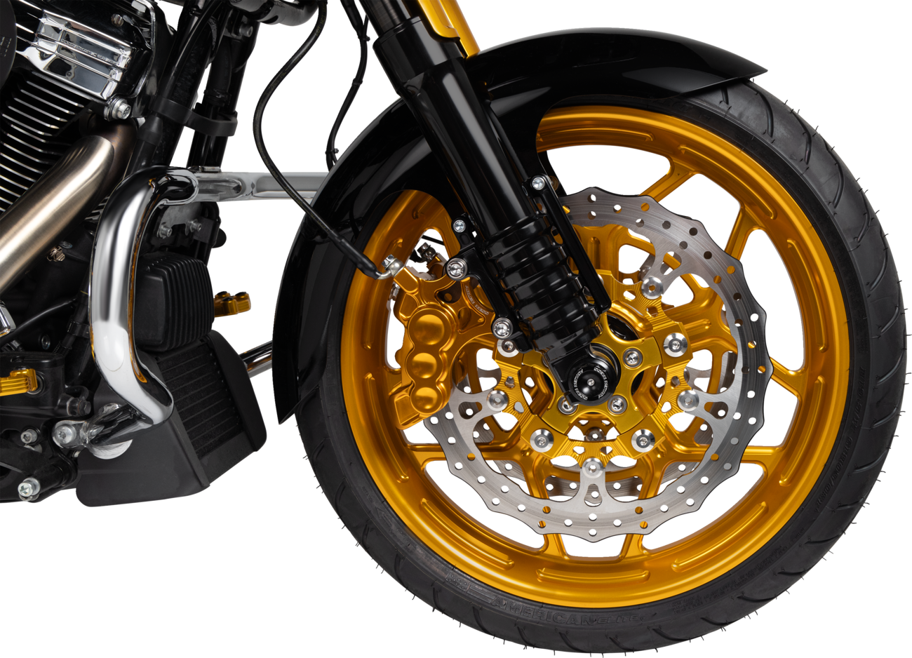 Arlen NESS Rotor Mount - Ness Wheel - Gold