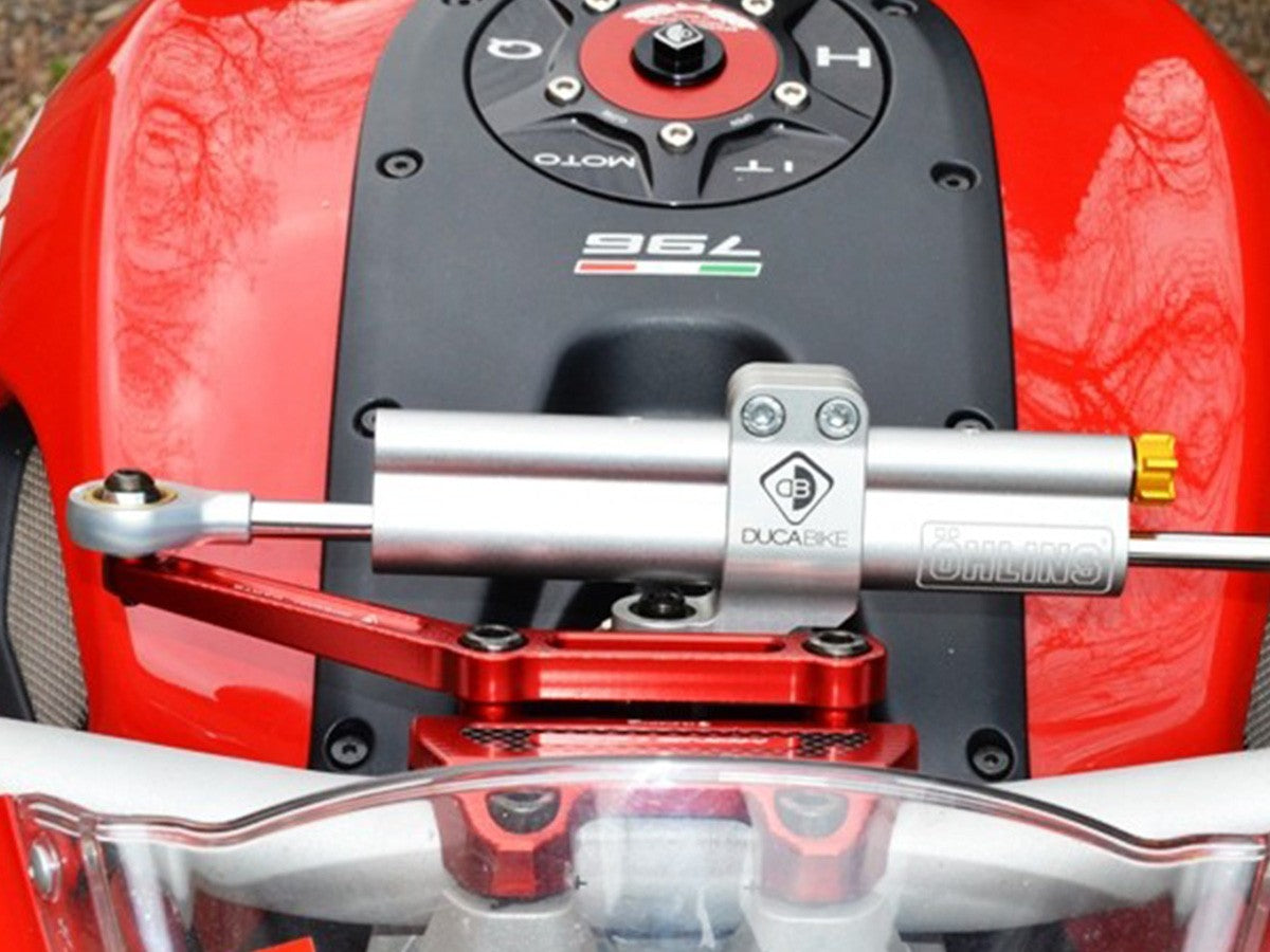 Ducabike DBK SAS06 Kit Mount Steering Damper M796 / 1100 Evo - RED
