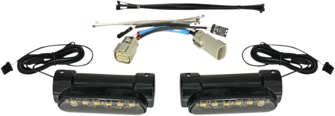 Custom Dynamics Engine Guard Light - Black - Trike