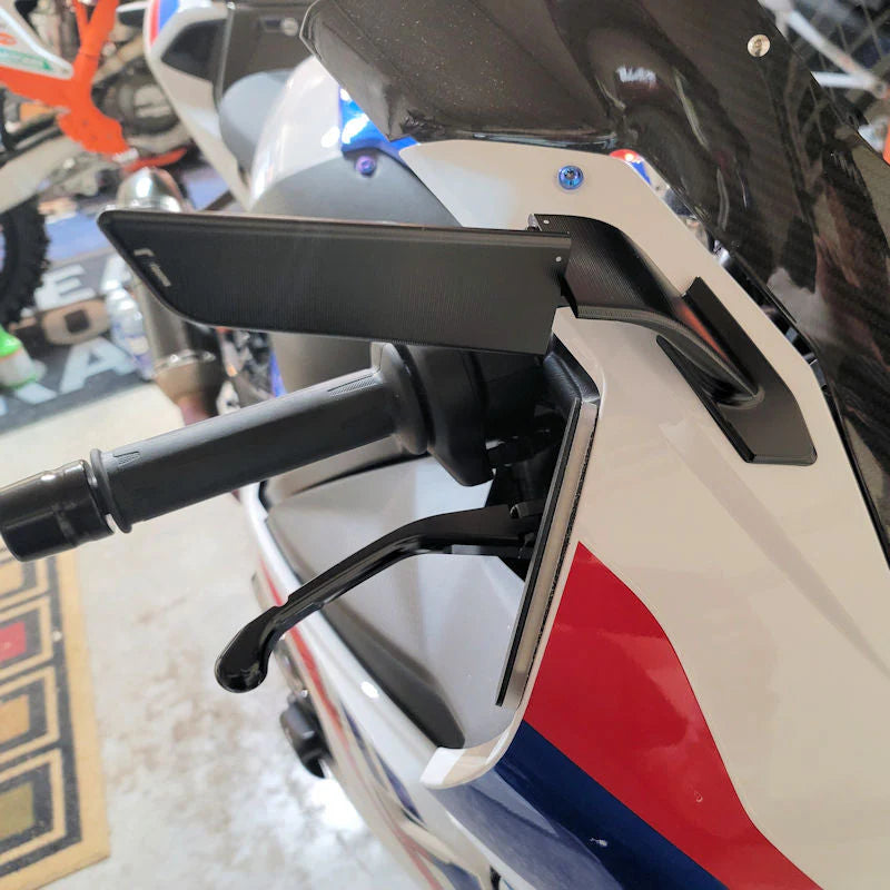 Rizoma Stealth Aero Wing Mirrors For BMW S1000RR M1000RR